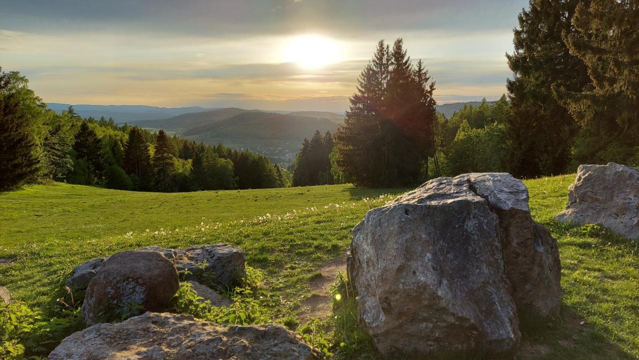 Ferienhaus Am Kirchberg Kurort Steinbach-Hallenberg Eksteriør bilde