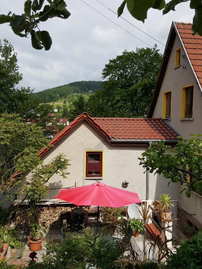 Ferienhaus Am Kirchberg Kurort Steinbach-Hallenberg Eksteriør bilde